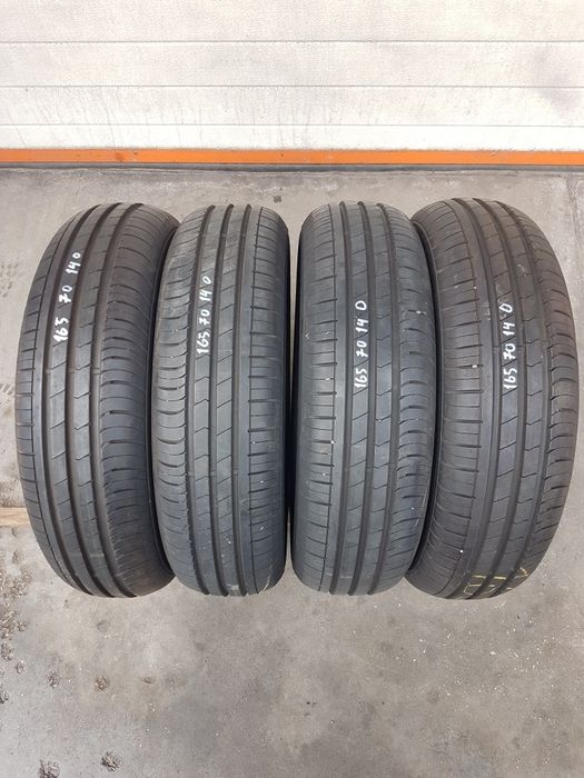 Летни гуми 4 броя HANKOOK Kinergy ECO 165 70 R14 дот 2915