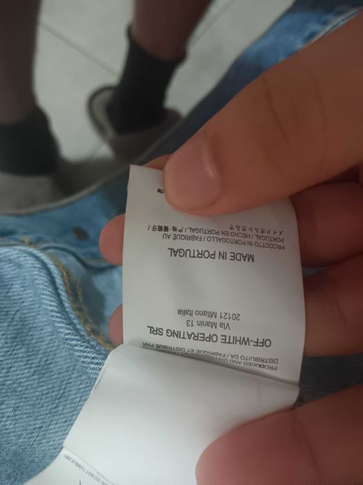 Geaca de blugi OffWhite