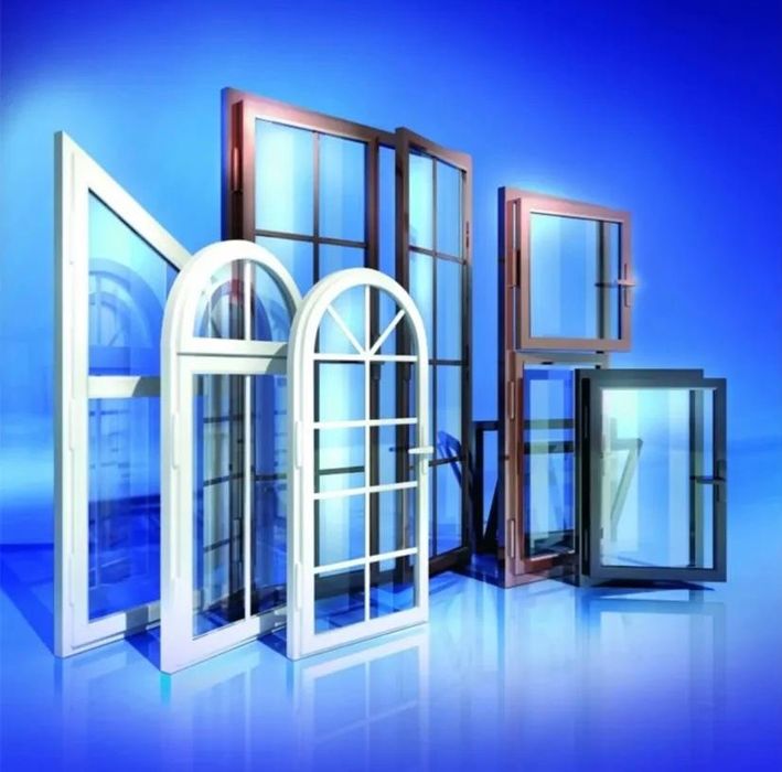 Пластиковые и алюминий окна, двери и витражи, из немецкого качества.