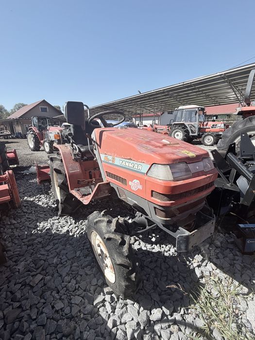 Yanmar  KE-3 4x4 – Tractor Jappnez  cu freza de sol