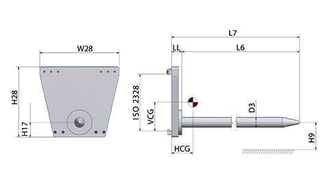 Штыри для катушек, ковровые штыри