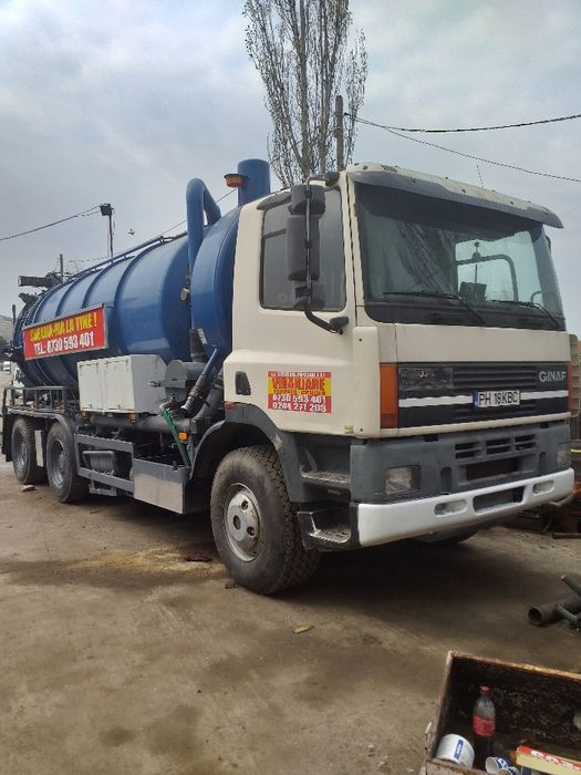 Servicii de vidanjare si desfundare canalizare Ploiesti