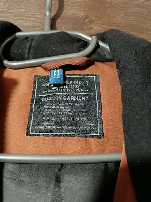 Vand jacheta captusita H&M maro deschis marime XS -  ca noua