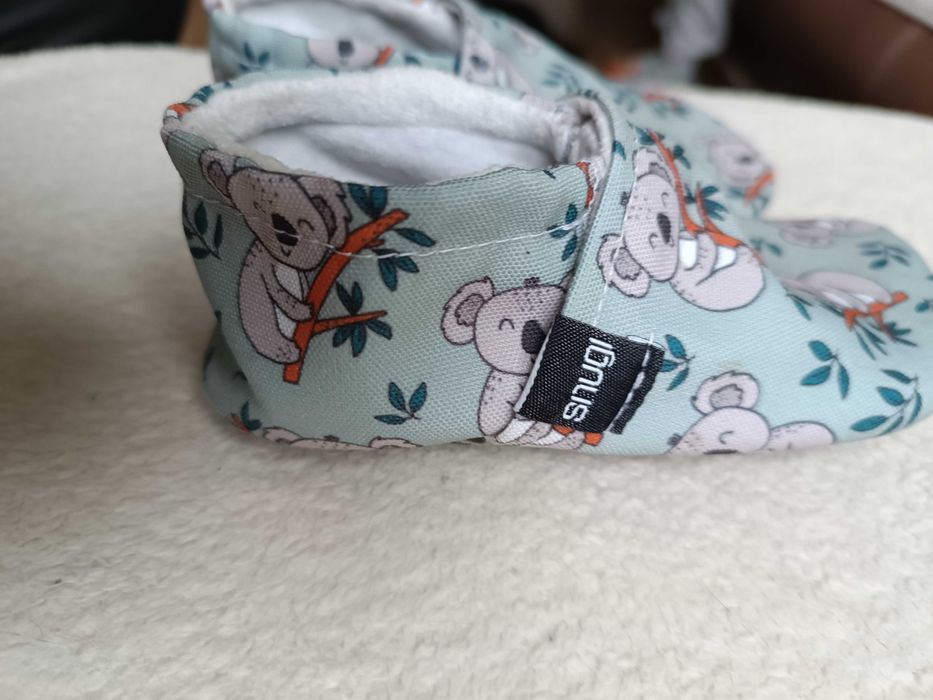 Детски боси обувки за вкъщи и детска градина, 23-24 номер