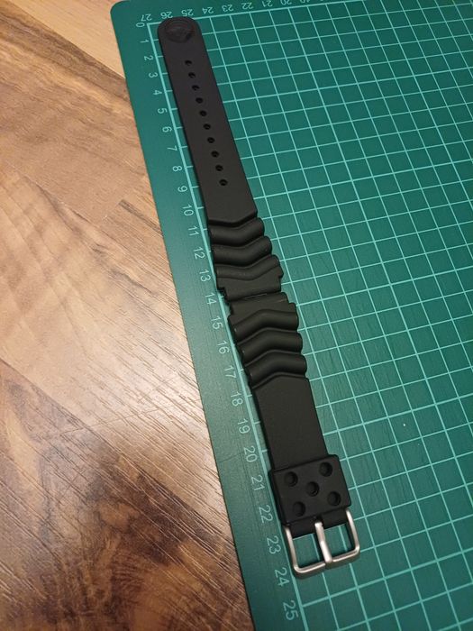 Curea ceas diver tip Seiko  silicon  22 mm