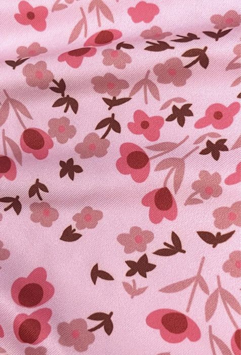 Летнее розовое платье