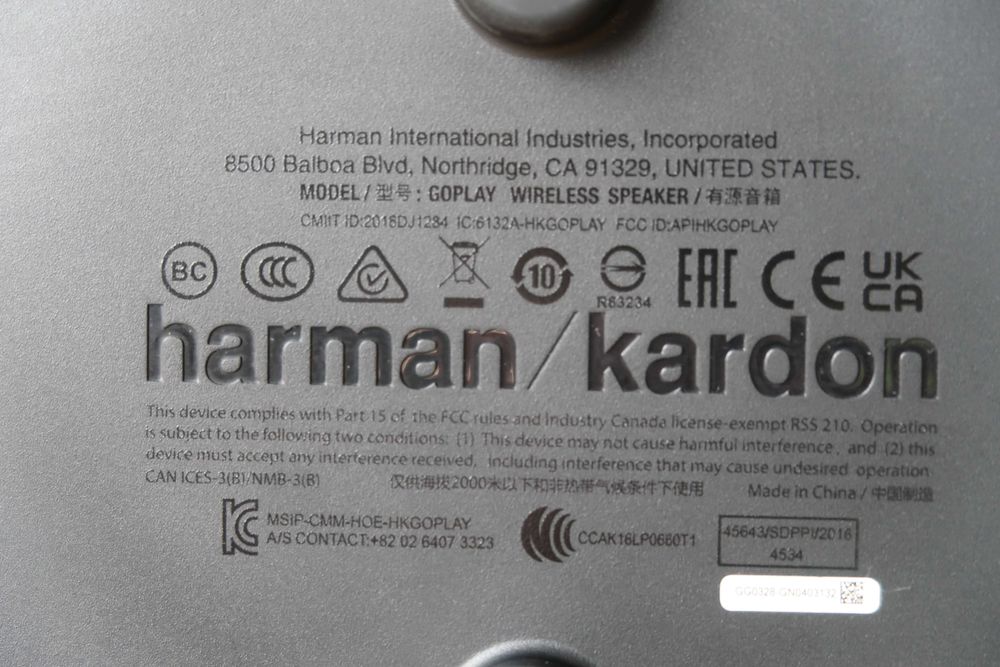 Boxa portabila Harman Kardon Go+Play