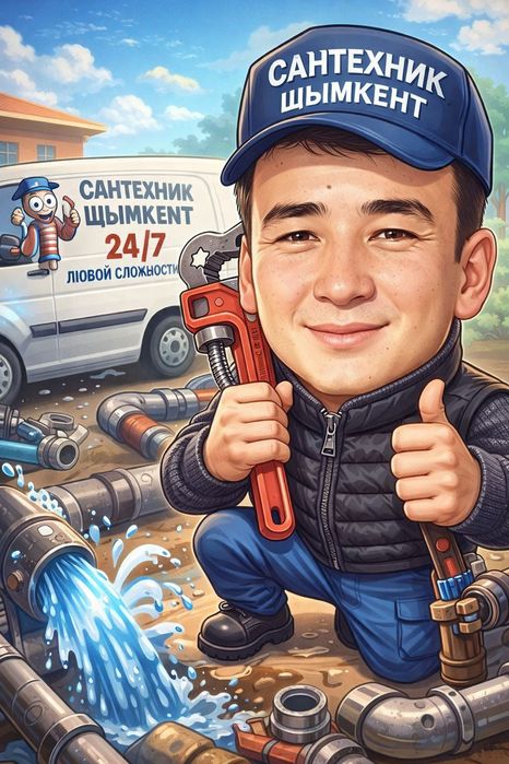 Сантехник Шымкент (24/7)