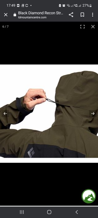 Geaca Black Diamond  schi ski mar L noua