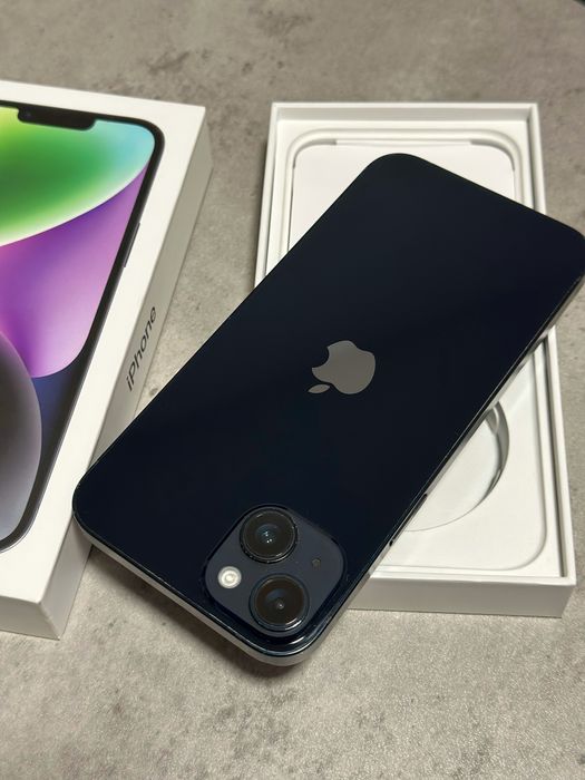 iPhone 14 Plus 128GB 91% baterie cutie telefon impecabil