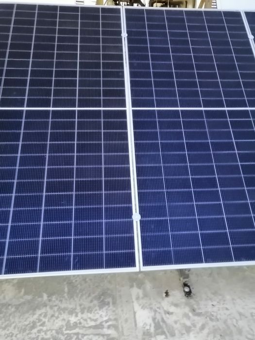 Установка солнечных панелей