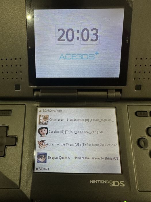 Nintendo ds прошитая R4