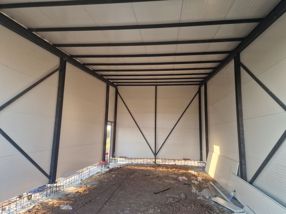 Hale metalice pentru garaj atelier service de inchiriat 10X20 3000e