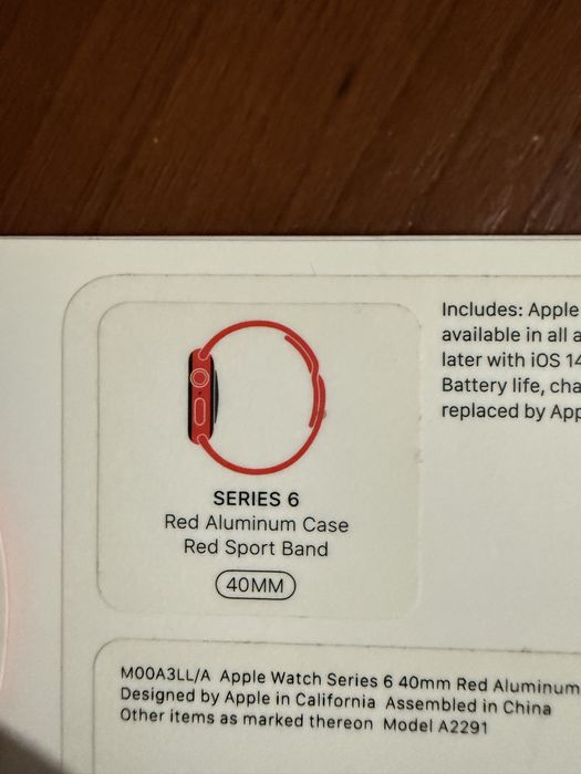 Apple watch 6 40mm