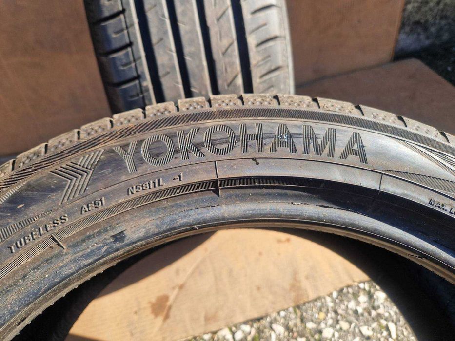 2 Yokohama R17 225/45 Летни гуми  DOT3821