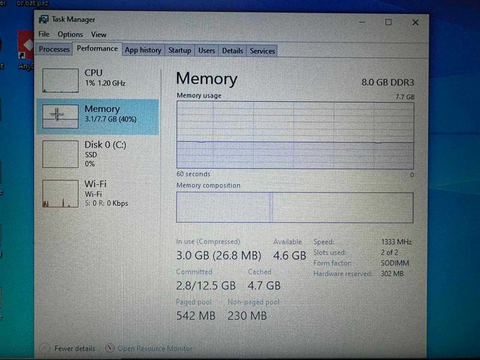 Лаптоп Lenovo ThinkPad T430s Core i5, 8GB DDR3