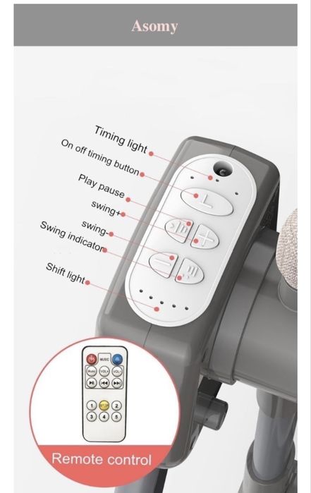 Манеж-кровать, маятниковый мезанизм