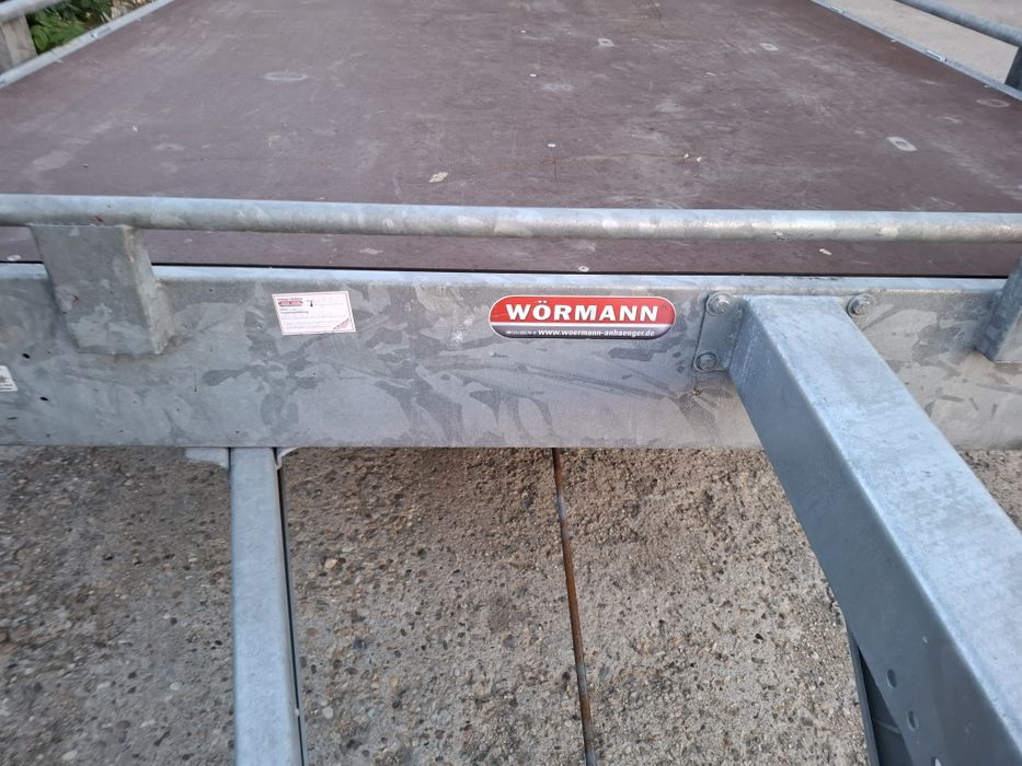 Platforma auto Wormann 2700 kg seminoua