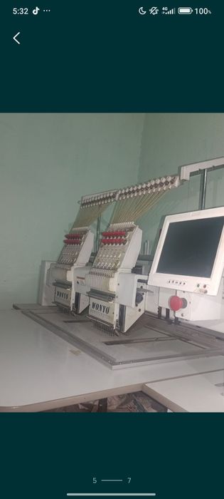 Прамишлённый вишивальный машина