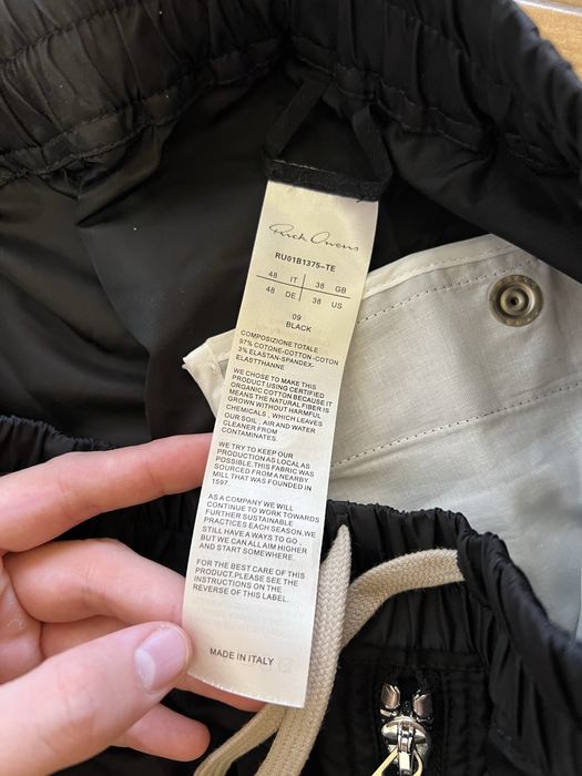 Rick Owens Bela къси гащи