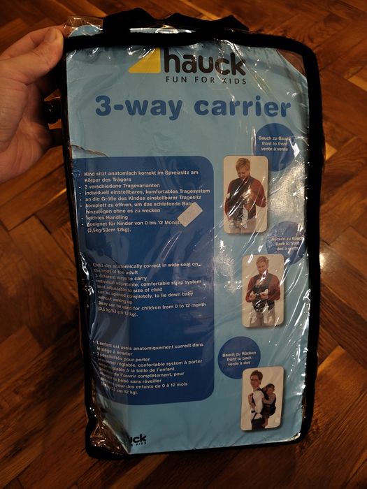 Кенгуру Hauck 3-way carrier