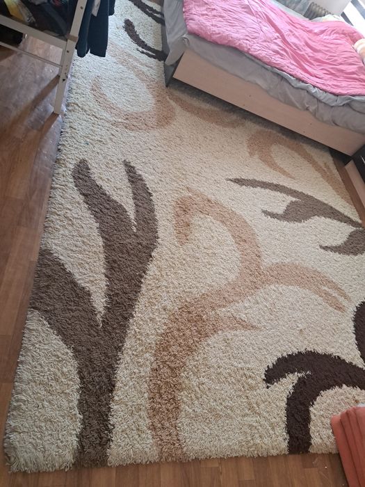 Ковёр травка бежевый