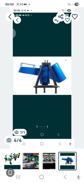 Tocator crengi tractor, merge de la 15 cai