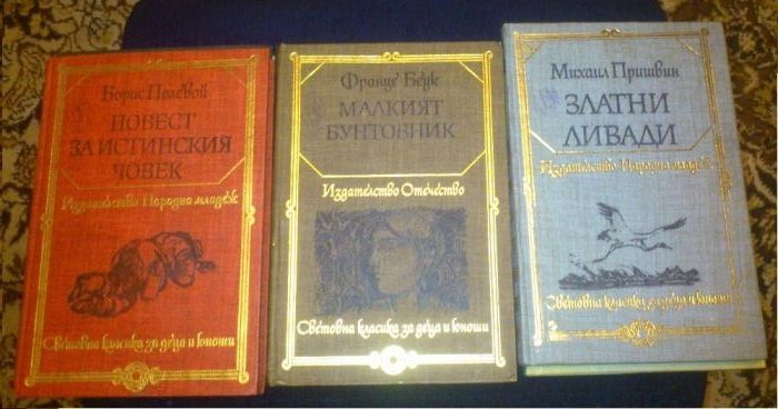 Книги - художествена литература разнородни