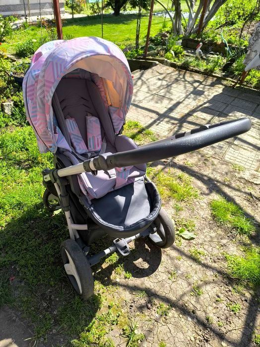 Бебешка количка BEXA 2в1 комбинирана за момиче