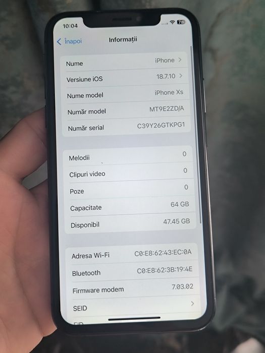 iPhone XS Black Edițion