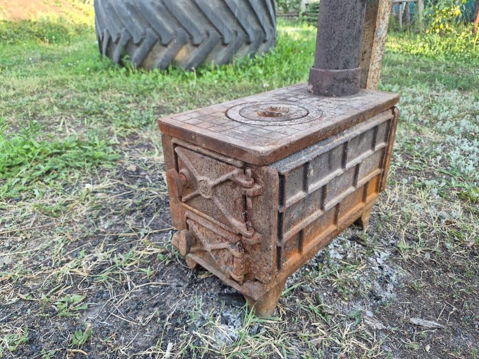Печка СССР чугунная
