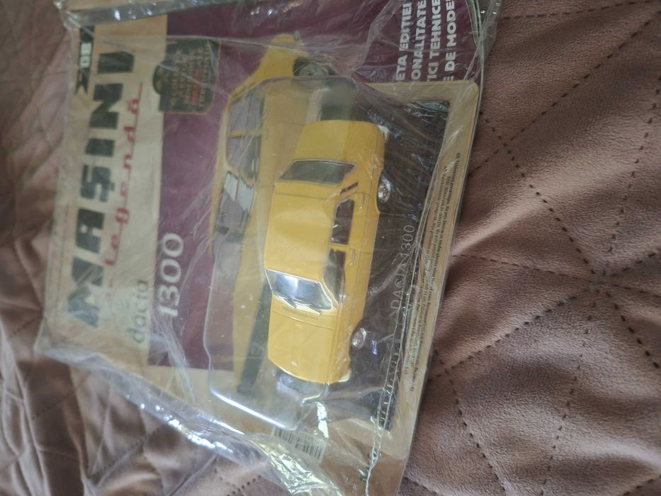 Dacia 1300 galbena si daewoo matiz deagostini 1/43
