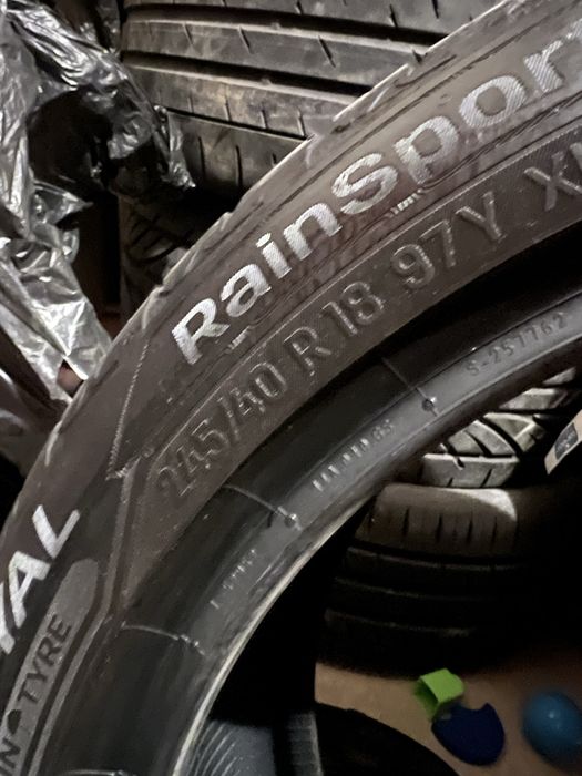 2бр летни гуми Uniroyal Rain Sport 245 40 18 XL DOT25