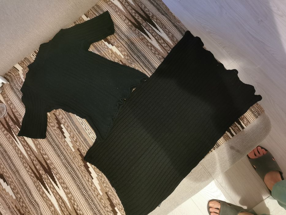 Set cu fusta și maleta