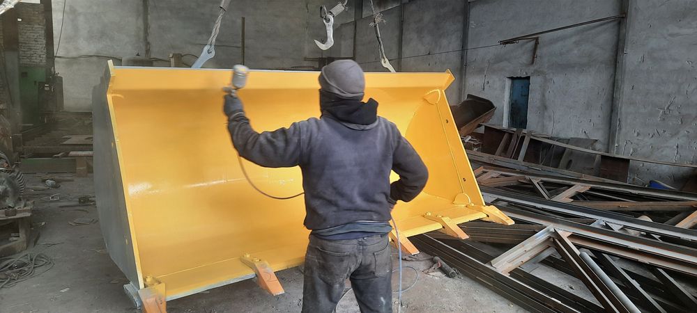 Фронтальной ковш для экскаватора изготовления