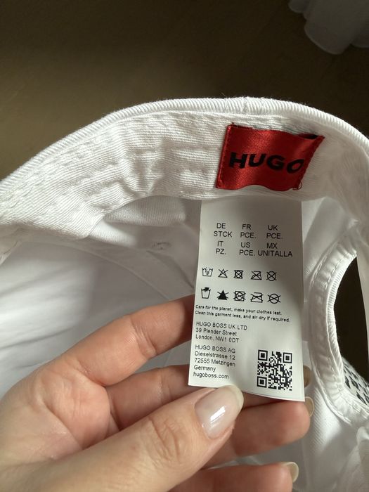 Sapca alba unisex HUGO