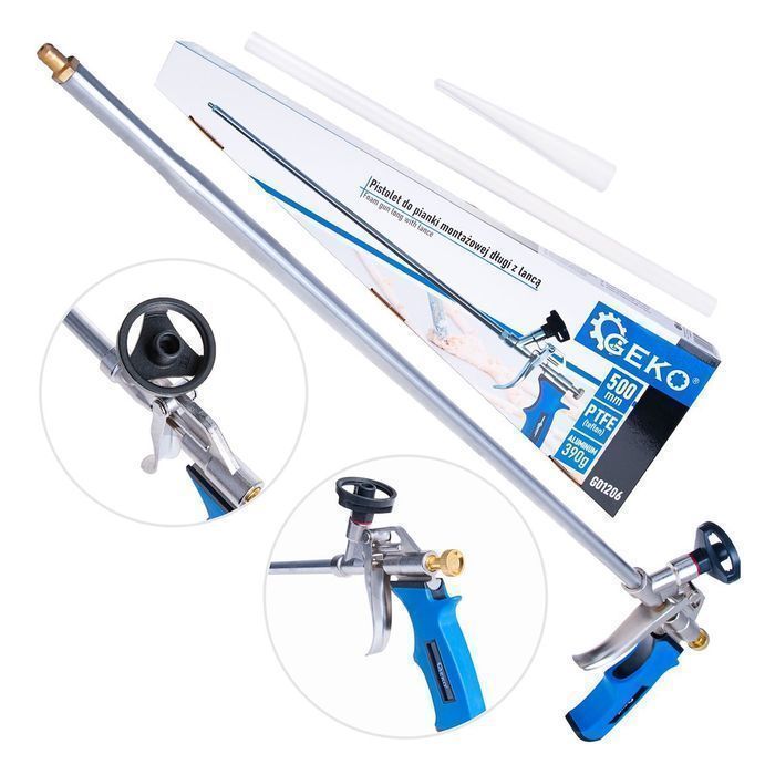 Pistol pentru aplicat spuma poliuretanica cu tija lunga 50cm
