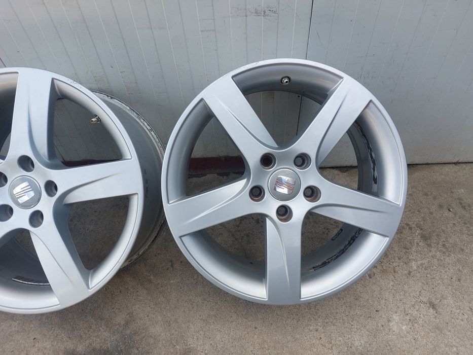 Set jante din aluminiu originale r17 / Seat Vw Audi Skoda / 5x112