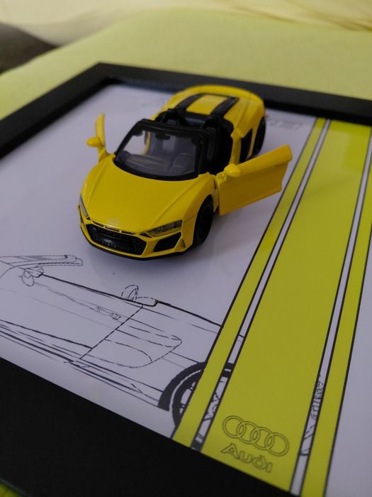 Fotocars rama foto mașini 1:43 BMW Audi  vw cadou macheta