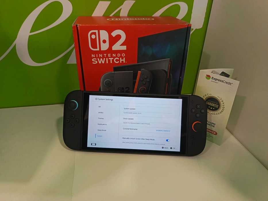 (AG41) Consola Nintendo Switch 2 b6297 Garantie 2 ani