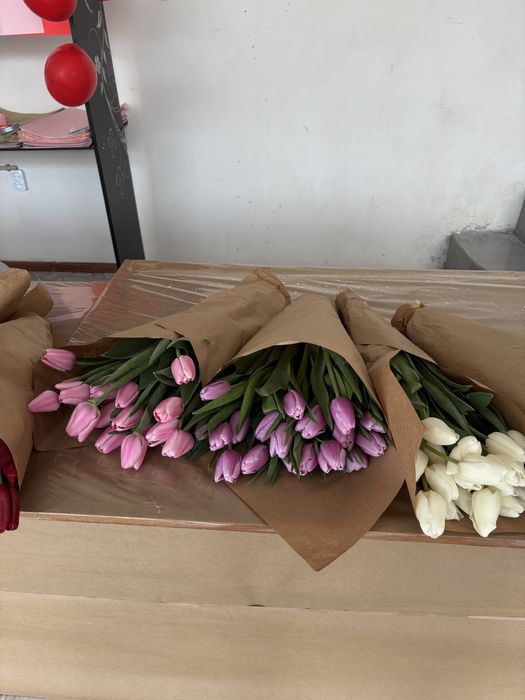 Тюльпаны на 8 марта