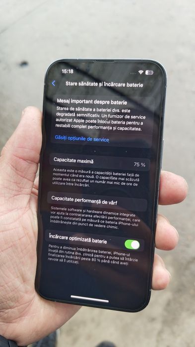 Iphone 13 pro neverlocked 256gb cu probleme la camera