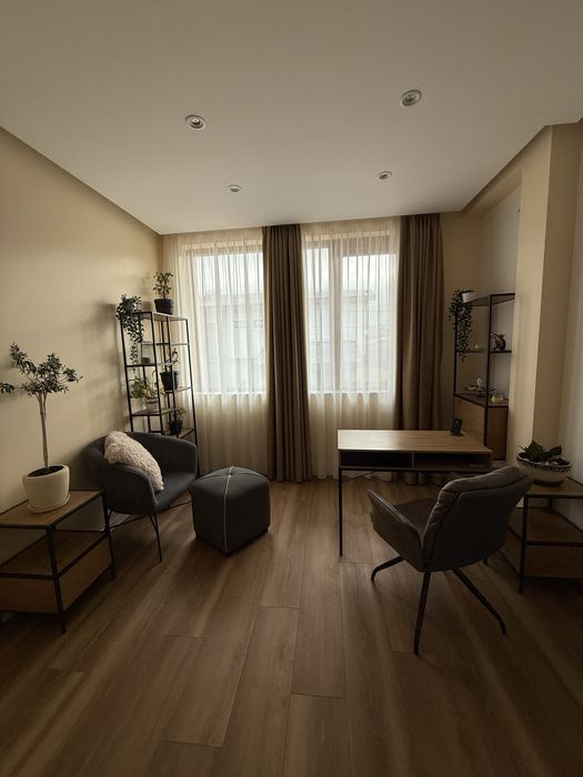 Етажерка - 7 рафта, цвят див дъб / черно