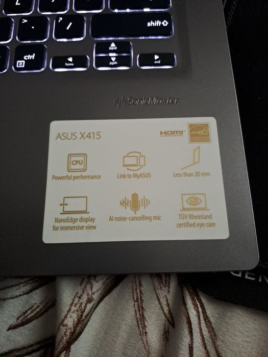 Laptop 14" ultraportabil ASUS X415