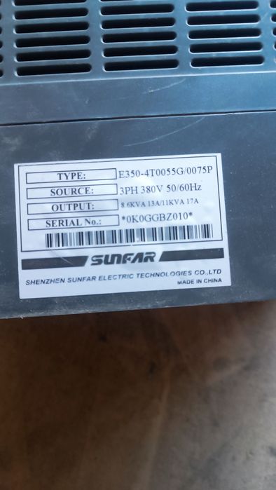 Продам частотный преобразователь