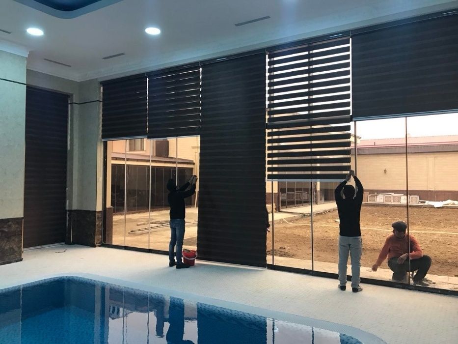 Жалюзи всех видов плиссе,комбо, вертикалный, горизонталный, бамбуковый