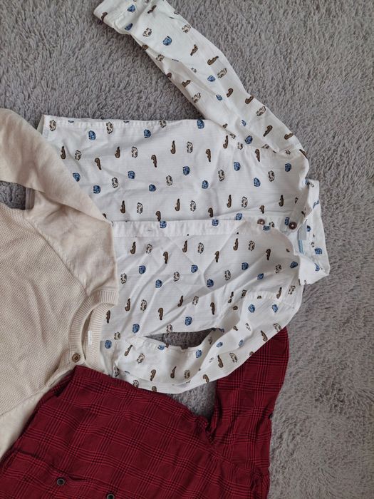 Ризи и пуловер за момче рр 98