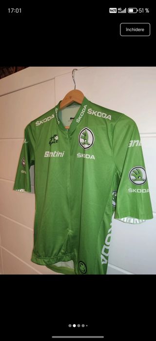 Tricou Santini Aero Race best sprinter tour de france nou
