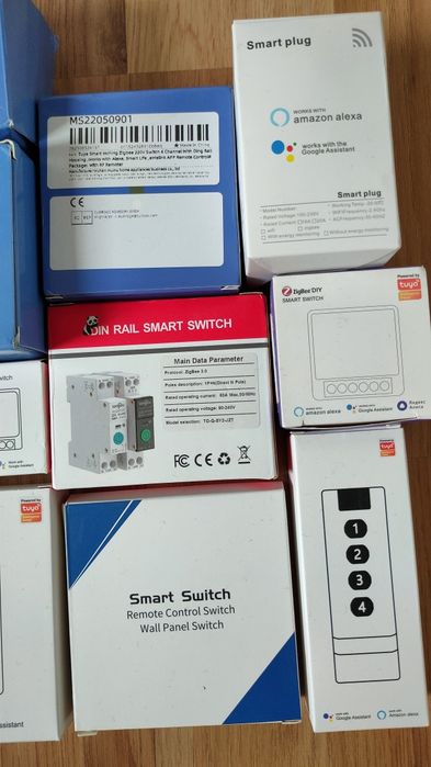 ZigBee, Home assistant, Tuya,Ewelink контролери, сензори, ключове