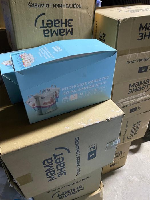 Подгузники мама знает